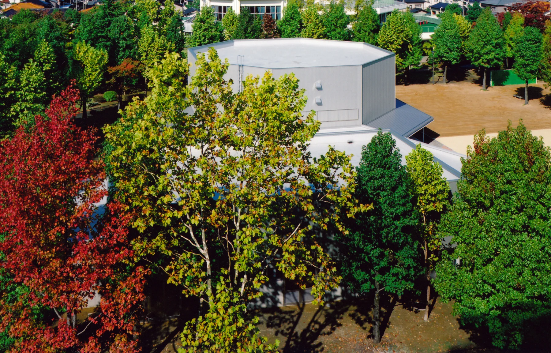 石川県立武道館　屋内相撲場